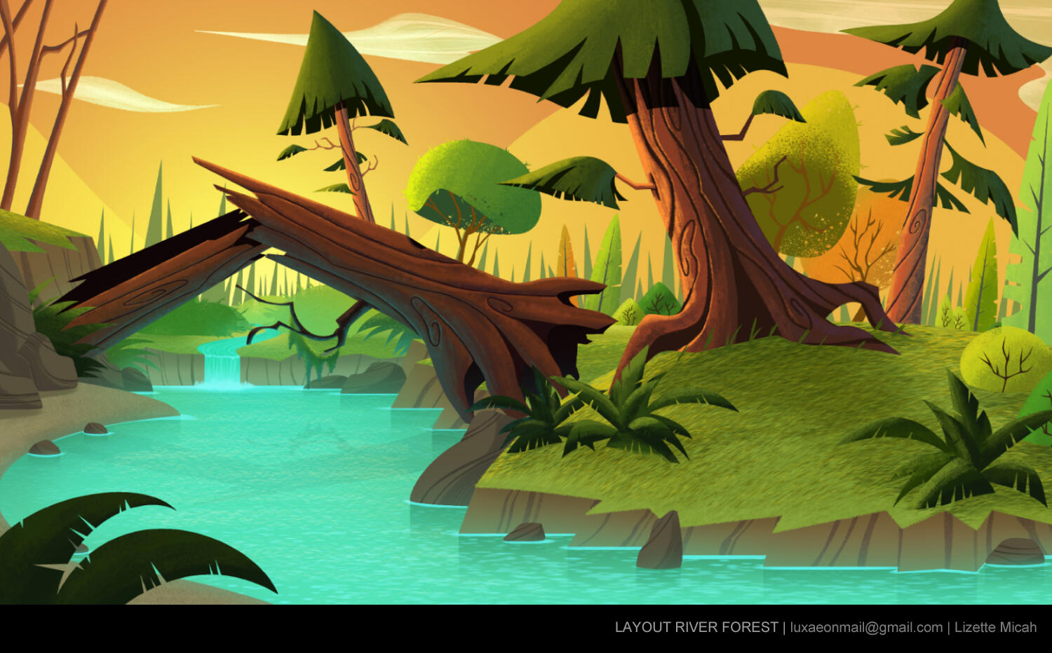 Layout River Forest Layout River Forest
