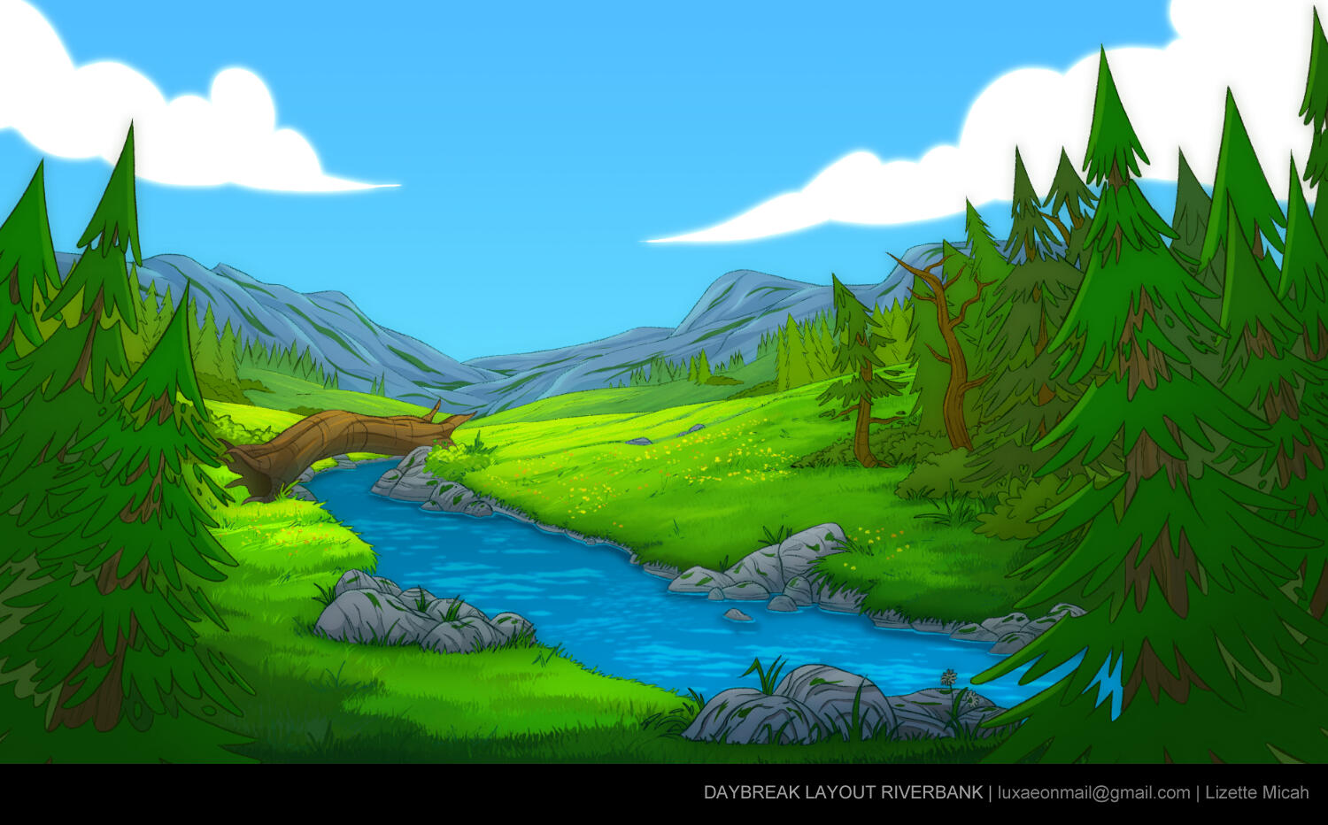 Daybreak Layout Riverbank Daybreak Layout Riverbank